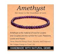 ASKFNASDKMFN Bracelet en cornaline - Pierre de la chance, pierre naturelle extensible avec perles de cristal, bijoux cadeaux pour femmes et hommes unisexes