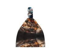 ASKhgg Bonnet noué pour bébé, imprimé doux et mignon, chapeau confortable pour bébé, pour 0-6 mois, noir