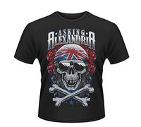 Asking Alexandria - Asking Alexandria : Gray Skull Tee-Shirt Homme