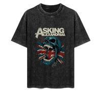 Asking Alexandria Flag Eater Mens T-Shirt Black Unisex Top Tee S