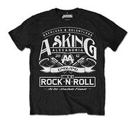 Asking Alexandria - RocknRoll - T-shirt Homme, Noir - Noir, Medium