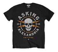 Asking Alexandria - T-Shirt # Xl Black Unisex # Danger