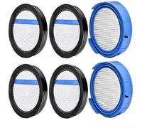 ASKW4 Kit de remplacement - Ensemble de filtres, 2/4 filtres pré-moteur + 1/2 filtre, lavable, filtre de rechange régulier, pour AEG ASKW4 ESKW4 FX8 AZE156 pour aspirateur sans fil AEG 8000 (2