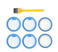 ASKW5 Kit de filtres de rechange pour aspirateur(2 filtres à poussière fine et 4 préfiltres, pour aspirateur sans fil AEG série 7000)