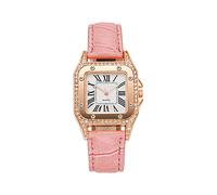 Askwho Montre-Cadeau de Montre pour Dames de Ceinture carré Mode Montre Femme (One Size)