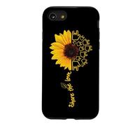 ASL American Sign Language Sunflower Share The Love Coque pour iPhone SE (2020) / 7/8
