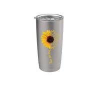 ASL American Sign Language Sunflower Share the Love Gobelet isotherme en acier inoxydable double paroi