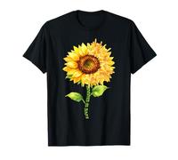 ASL Hand I Love You Aquarelle Tournesol T-Shirt
