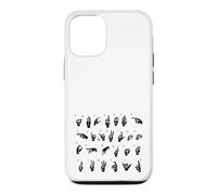 ASL Langue des Signes américaine, Alphabet inclusif Signe ABC Coque pour iPhone 12/12 Pro