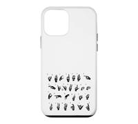 ASL Langue des Signes américaine, Alphabet inclusif Signe ABC Coque pour iPhone 12 Mini