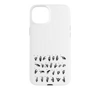 ASL Langue des Signes américaine, Alphabet inclusif Signe ABC Coque pour iPhone 15 Plus