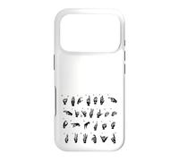 ASL Langue des Signes américaine, Alphabet inclusif Signe ABC Coque pour iPhone 17 Pro