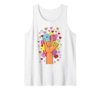 ASL Langue des Signes américaine Je t'aime Débardeur