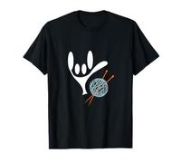 ASL Love Knitting en langage des Signes T-Shirt
