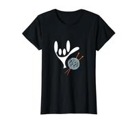 ASL Love Knitting en langage des Signes T-Shirt Graphique avec Valeur