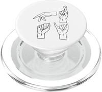 ASL | Prière en langage des Signes américain | ASL PopSockets PopGrip pour MagSafe