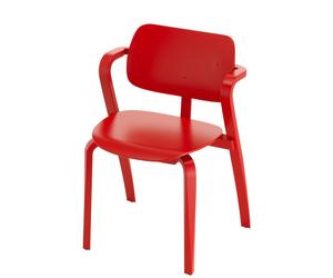 Aslak Chair Chaise Artek Rouge laqué - 6438305011553