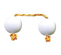 Aslatua - Hochet africain - Double citrouille - Instrument de percussion polyrythmique à une main - Pour enfants et adultes