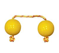 Aslatua - Hochet africain - Double citrouille - Instrument de percussion polyrythmique à une main - Pour enfants et adultes