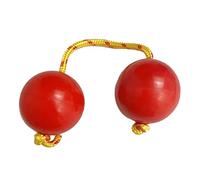 Aslatua - Hochet africain - Double citrouille - Instrument de percussion polyrythmique à une main - Pour enfants et adultes