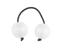 Aslatuas Sandball africain Shaker Hochets Double Gourd Instrument de percussion à la main pour débutants amoureux Instrument de rythme durable pour enfants et adultes