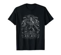 Aslaug Viking Shieldmaidens Saga des Reines Nordiques T-Shirt