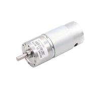 Aslong JGB37-550 high torque Micro DC Gear Motor 12v dc motor 37mm metal reducer micro engine speed-down box smart curtain motor(30RPM_6V MOTOR AND BRACKET)