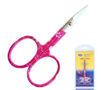 ASM® Ciseaux à ongles professionnels incurvés Ciseaux à cuticules - Ciseaux de toilettage robustes pour sourcils, barbe, poils du nez - Petits ciseaux de beauté cadeaux pour homme et femme (9,5 cm