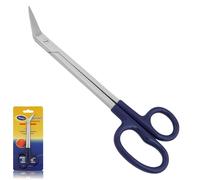 ASM Ciseaux coupe-ongles à manche extra long - Acier inoxydable robuste pour ongles incarnés, ongles incarnés, pédicure, pédicure, soins des ongles pour hommes et femmes 19 cm