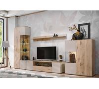 ASM Ensemble meubles salon : meuble TV, vitrine, buffet haut - Catalina - DVC CT