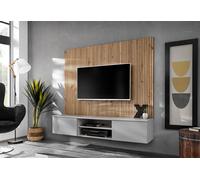 ASM Meuble TV en bois et parement mural - Xari - PGAS XR L2