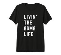 Asma Vivant la Vie de Asma Nom Amusant T-Shirt Haut de Gamme
