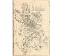 Asmara Map Journal: Vintage Map Notebook