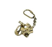 Asmara Nautique Laiton Sextant Keychain 12,7 cm
