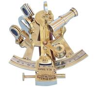 Asmara Nautique Nautique Titanic White Star Lignes Sextant, 12,7 cm, Laiton