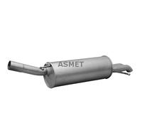 ASMET Silencieux Arrière Compatible Pour Audi A6 06.022