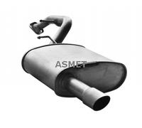 ASMET Silencieux Arrière Compatible Pour Mazda 5 11.051