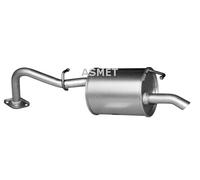 ASMET Silencieux Arrière Compatible Pour Toyota Yaris 20.014