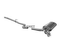 ASMET Silencieux arrière Pot d'Échappement 01.076 convient pour MERCEDES-BENZ