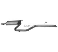 ASMET Silencieux arrière Pot d'Échappement 02.037 convient pour MERCEDES-BENZ