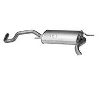 ASMET Silencieux arrière Pot d'Échappement 03.049 pour VW Polo III 3/5 portes