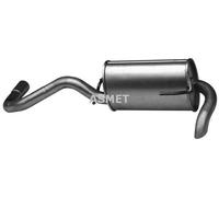 ASMET Silencieux arrière Pot d'Échappement 03.086 pour VW Lupo / Lupo 3L