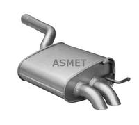 ASMET Silencieux arrière Pot d'Échappement 03.122 pour VW Golf V Variant (1K5)