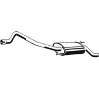 ASMET Silencieux arrière Pot d'Échappement 04.057