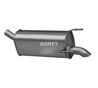 ASMET Silencieux arrière Pot d'Échappement 05.232 pour OPEL ZAFIRA B (A05)