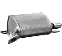 ASMET Silencieux arrière Pot d'Échappement 17.002 arrière droite