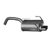 ASMET Silencieux Arrière Pour Fiat 500 1.3 D Multijet