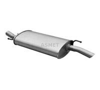 ASMET Silencieux Arrière Pour Ford Fiesta IV Mazda 121 III