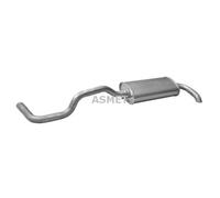 ASMET Silencieux Arrière Pour Seat Ibiza II 1.4I 1.0I 1.9 D