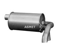 ASMET Silencieux Arrière Pour VW Sharan Ford Galaxy Alhambra